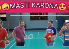 Masti karona - Fun on Badminton